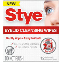Stye™ Eyelid Cleansing Wipe, 12-Pack