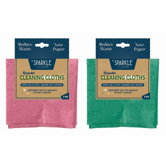 EVRI Sponge Cloths, 5 Pack EasyOptionXY LLC