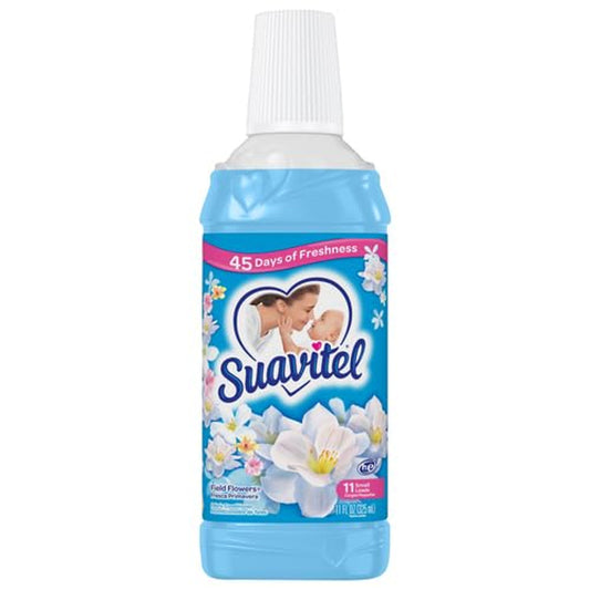 Suavitel Fabric Softener Field Flowers 11 Oz, 12/cs