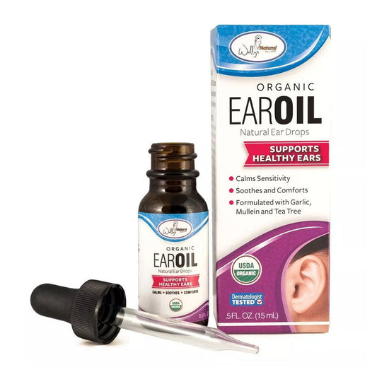 Wally's Natural Organic Ear Oil,  0.5 Oz
