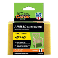 Gator Angled 220/320 Grit Sanding Sponge EasyOptionXY LLC