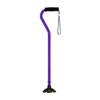 NOVA SugarCane Offset Walking Cane Purple (S1070PR)