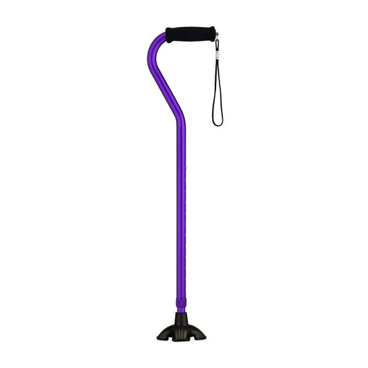 NOVA SugarCane Offset Walking Cane Purple (S1070PR)