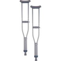 NOVA Pediatric Aluminum Push-Button Crutches (Pair)