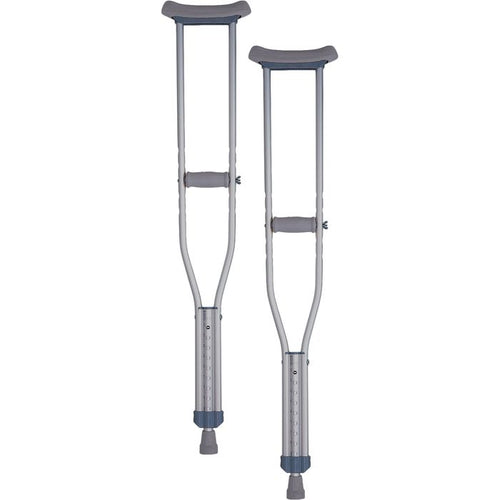 NOVA Pediatric Aluminum Push-Button Crutches (Pair)