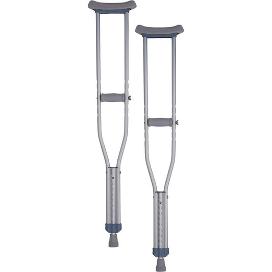 NOVA Pediatric Aluminum Push-Button Crutches (Pair)