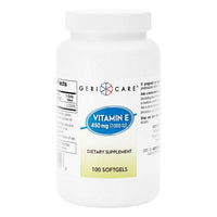 Sunmark Geri-Care Vitamin E Supplement, 100 Tablets