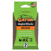 Gator 2-5/8x4 Double Angled Sponge Medium, 2 Pack EasyOptionXY LLC