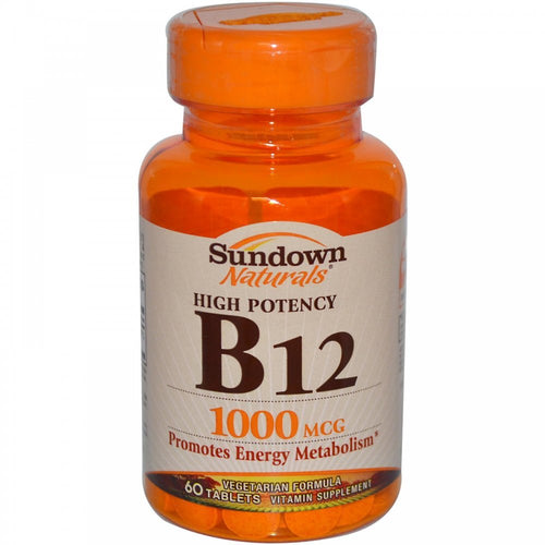 Sundown Vitamin B-12 High Potency 1000 Mcg Tablets