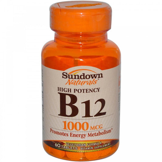 Sundown Vitamin B-12 High Potency 1000 Mcg Tablets