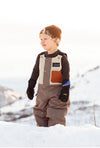 Waterproof Snow bib for youth and toddler
