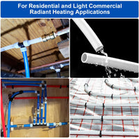 3/4" 100ft PEX-A Pipe (White & Cutter) Plumbingsell