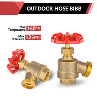 3/4" FIP x 3/4" MHT Bent Nose Garden Valve