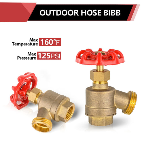 3/4" FIP x 3/4" MHT Bent Nose Garden Valve