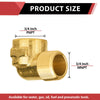 3/4" MNPT X FNPT Elbow