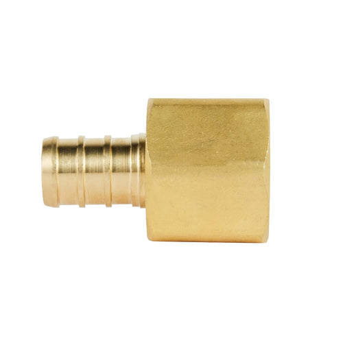 30 Pcs PEX-B Crimp 3/4" PEX x 3/4" Female NPT Brass Swivel Adapter (Lead Free)
