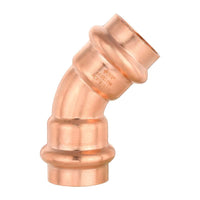30 Pcs 3/4" Press Copper 45° Elbow (Lead Free)