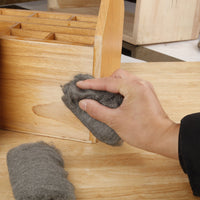 HyperTough Super Fine Steel Wool Pads, 12 Pack EasyOptionXY LLC