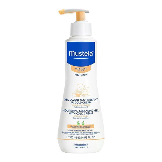 Mustela Nourishing Cleansing Gel With Cold Cream 10.14 Oz