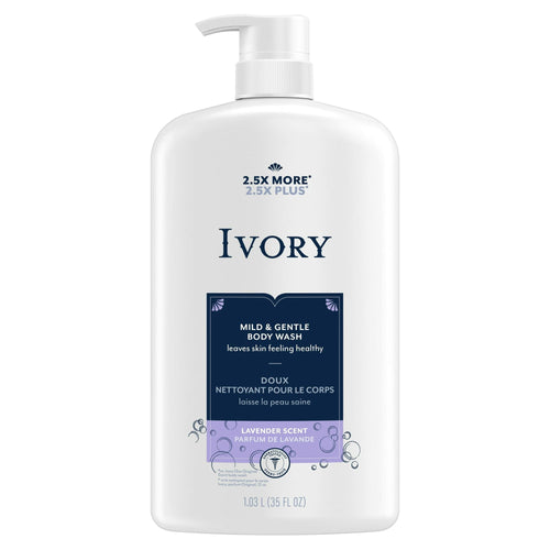 Ivory Mild and Gentle Body Wash, Lavender Scent, 35 oz EasyOptionXY LLC