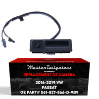 VW Passat w/ Release Switch [From 8-24-15] (2016-2019) OEM Replacement Backup Camera OE Part # 561-827-566-D-9B9