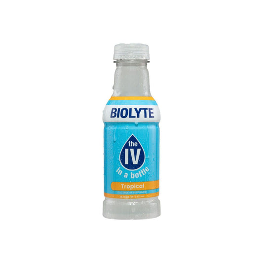 Biolyte Energy Drink, Tropical 16 Fl Oz