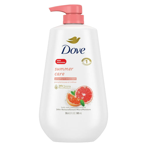 Dove Body Wash with Pump Summer Care Grapefruit & Lemon, 30.6 oz EasyOptionXY LLC