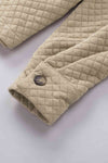 Comfortable Button-Down Collared Jacket Classic Lightweight Classic Design With Pockets