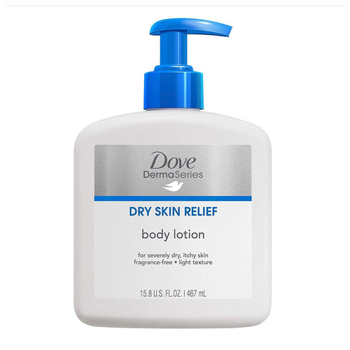 Dove DermaSeries Fragrance-Free Body Lotion for Dry Skin 15.8 oz