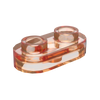 1×2 Rounded Plate w/ Open Stud – Pack of 10 – Brick-Compatible – Choose Color