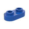 1×2 Rounded Plate w/ Open Stud – Pack of 10 – Brick-Compatible – Choose Color