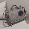 Rustic Charm Leather Shoulder Bag – Stylish Cowgirl Handbag