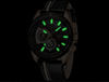 Waterproof Men's Sports  Watch With Leather Transparent Belts, Chronometers Day View Perfect Gift