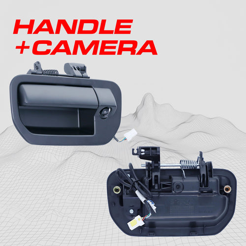 Honda Ridgeline (2006-2014) Black Replacement Tailgate Handle with Backup Camera