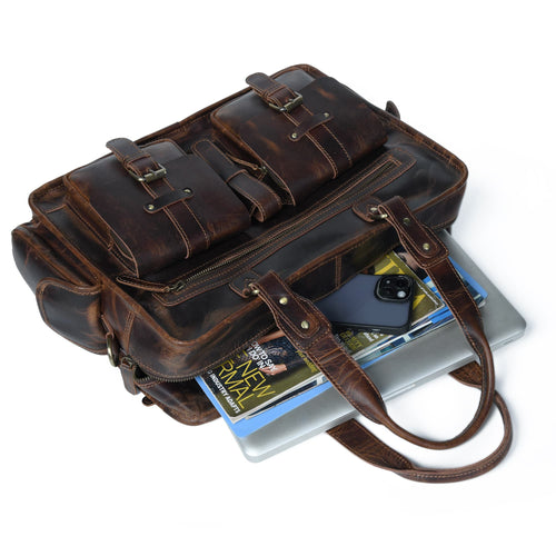 Dryden Buffalo Briefcase