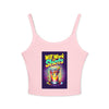 Will Work for Shots Womens Spaghetti Strap Tank Top