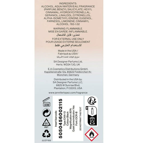 JLO GLOW BODY SPRAY 8OZ EasyOptionXY LLC