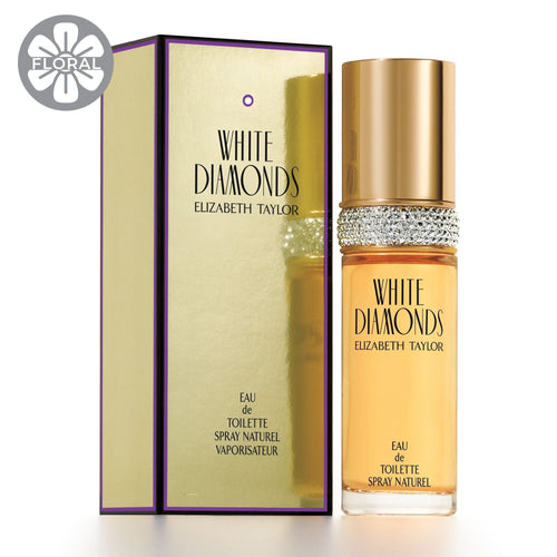 Elizabeth Taylor White Diamonds by Elizabeth Taylor Eau de Toilette Spray Naturel for Women 1.0 fl oz EasyOptionXY LLC