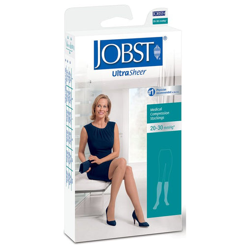 Jobst UltraSheer Women's Waist High 20-30 mmHg