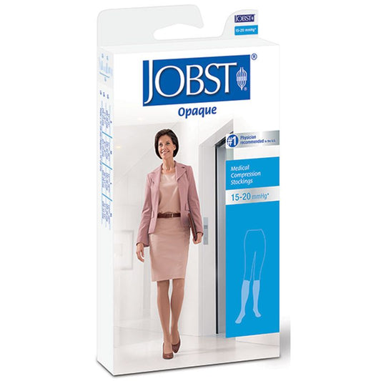 Jobst Opaque Knee High 15-20 mmHg Closed Toe