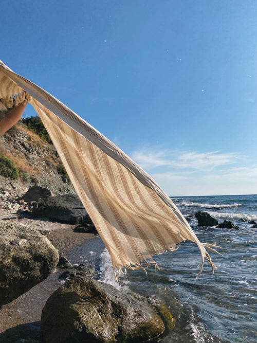 Ciragan Cotton Linen Towel
