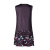 Coastal Cowgirl Boho Dress – Sleeveless Summer Dress with Floral Detail