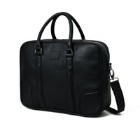 Texas Black Leather Briefcase