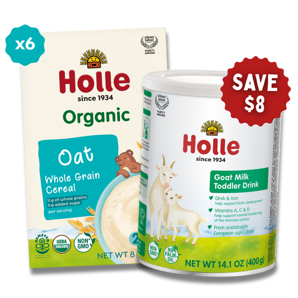 Goat & Oat Bundle: Goat Milk Toddler Drink and Oat Cereal