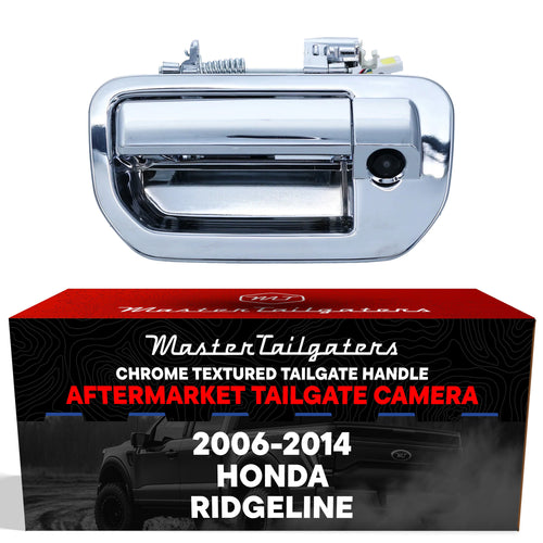 Honda Ridgeline (2006-2014) Chrome Replacement Tailgate Handle with Backup Camera