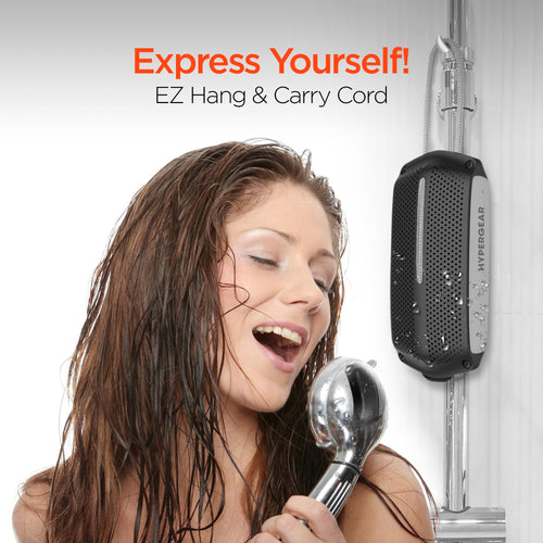 HyperGear Wave Water Resistant Wireless Speaker with Extended Battery Life