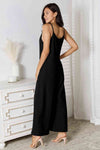 Basic Bae Spaghetti Strap Jumpsuit - Full Size V-Neck Design