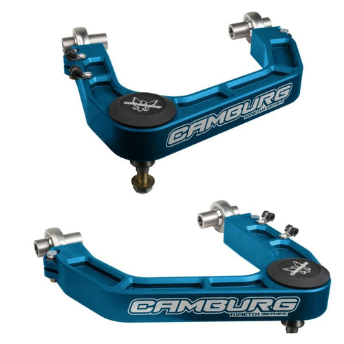 Camburg Toyota Tundra 2WD/4WD 22-23 KINETIK V2 Performance Billet Uniball Upper Arms (King Blue)