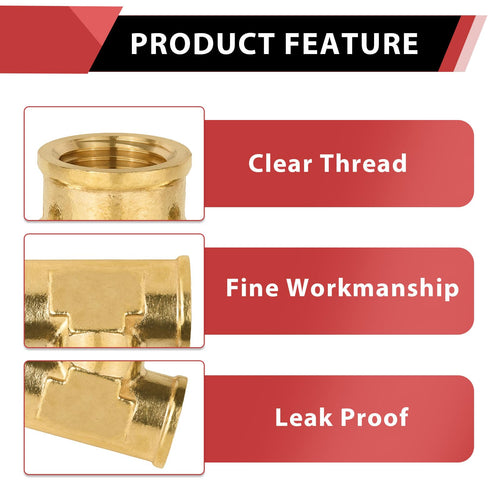 30 Pcs 3/8" Female NPT Tee