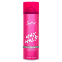 Suave Max Hold Aerosol Hairspray Unscented 11 oz